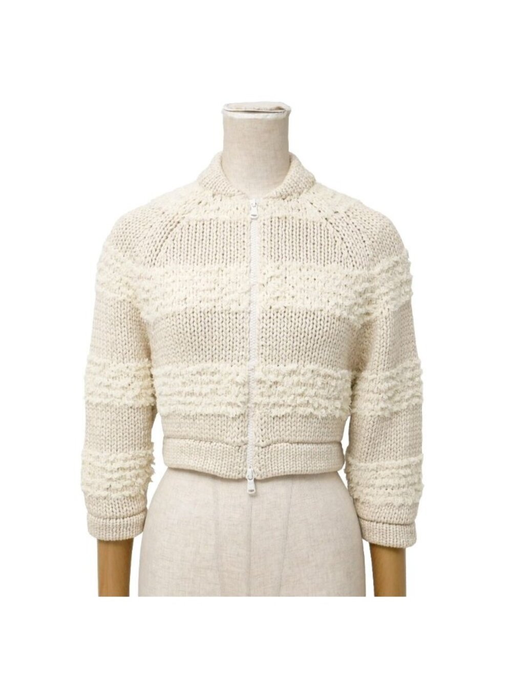 Brunello Cucinelli Knit S Zip Up Jacket Low Gauge